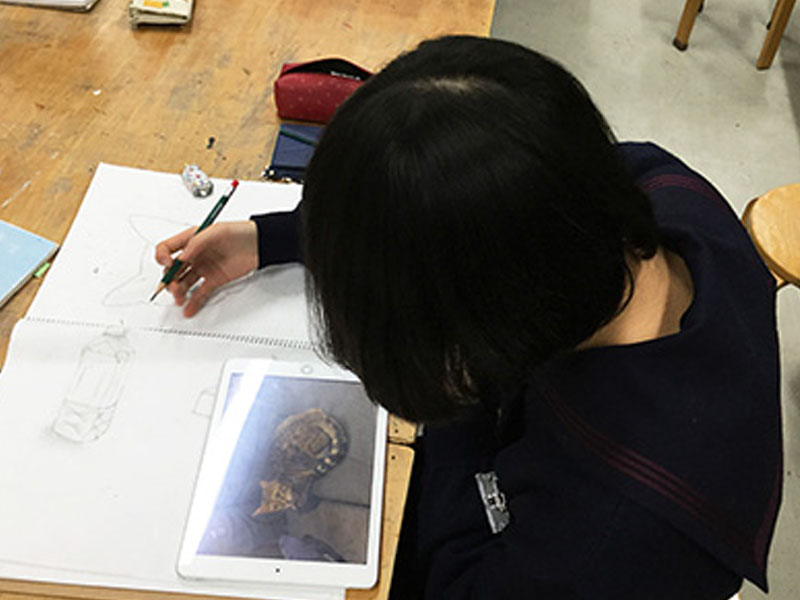 北鎌倉女子学園 学園生活 部活動 美術部